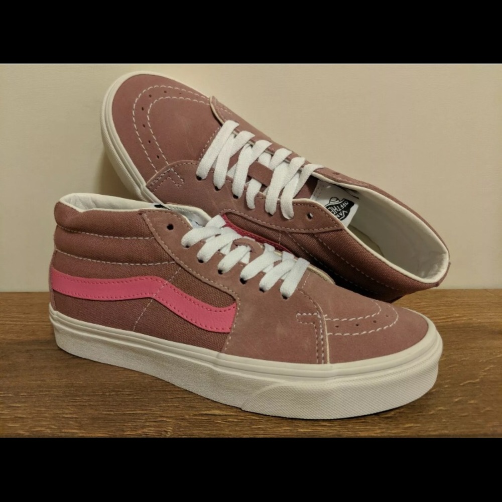 Vans New Sk8-mid Retro sport Nostalgia rose size 7